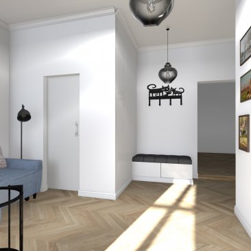 Korytarz z galerią zdjęć